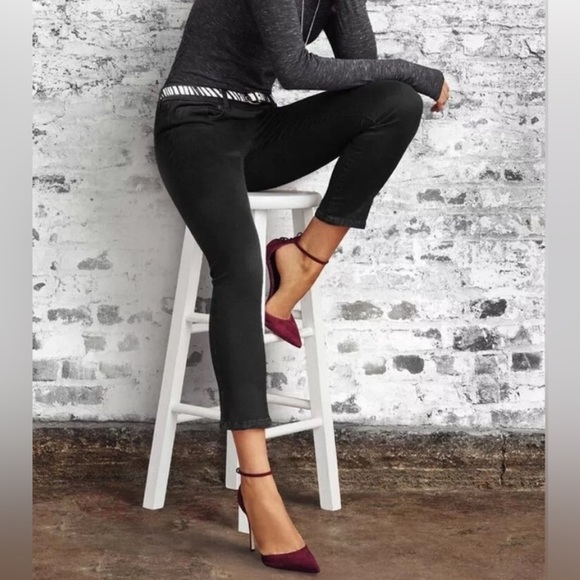 CAbi Charcoal Cropped Jeans - Picture 1 of 8